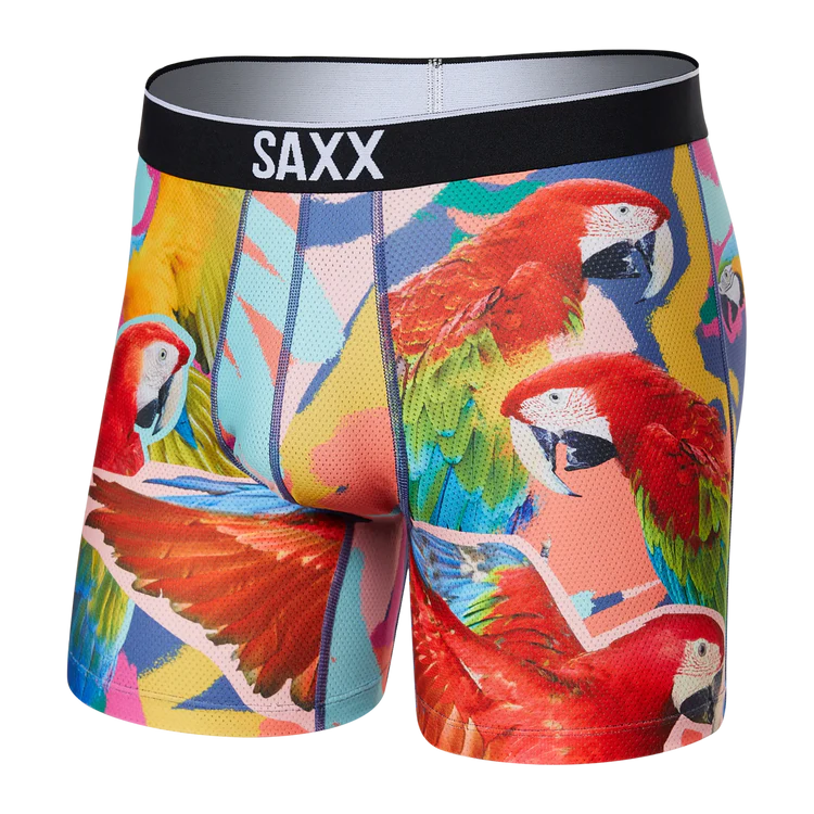 Saxx Mens BallPark Pouch Underwear - Volt